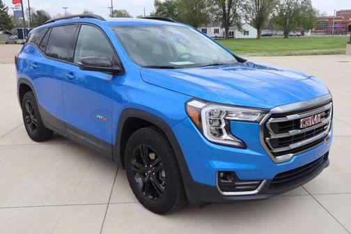 Rip Tide Blue 2024 GMC Terrain AT4