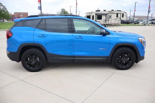 Rip Tide Blue 2024 GMC Terrain AT4