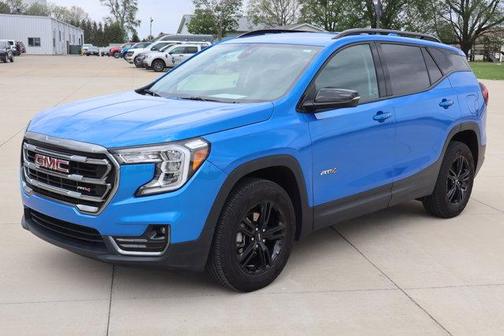 Rip Tide Blue 2024 GMC Terrain AT4