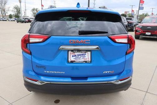 Rip Tide Blue 2024 GMC Terrain AT4