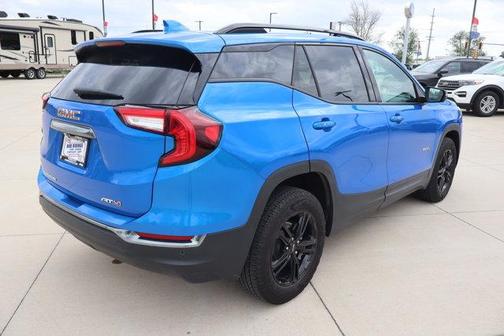 Rip Tide Blue 2024 GMC Terrain AT4