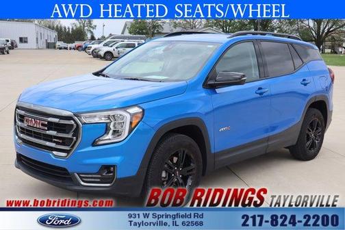 Rip Tide Blue 2024 GMC Terrain AT4