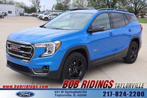 Rip Tide Blue 2024 GMC Terrain AT4