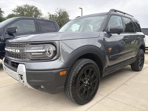 Gray 2025 Ford Bronco Sport Badlands