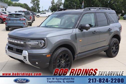Gray 2025 Ford Bronco Sport Badlands