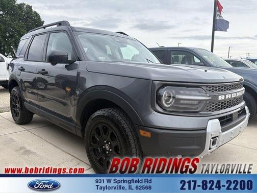 Gray 2025 Ford Bronco Sport Badlands