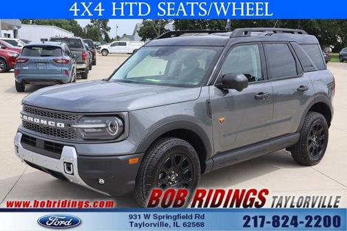Gray 2025 Ford Bronco Sport Badlands