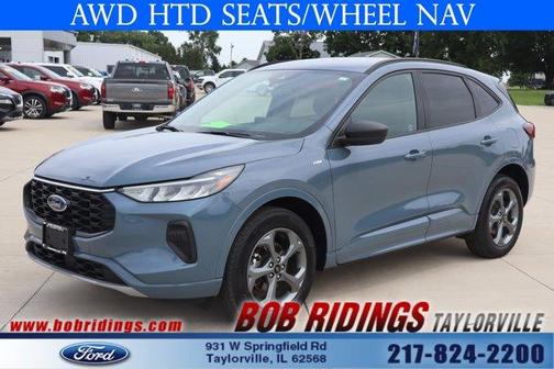 Blue 2024 Ford Escape ST-Line