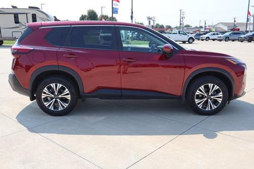 Scarlet Ember 2023 Nissan Rogue SV