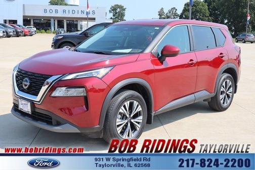 Scarlet Ember 2023 Nissan Rogue SV