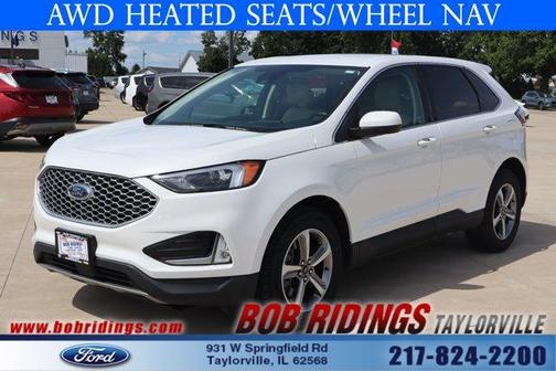 White 2024 Ford Edge SEL