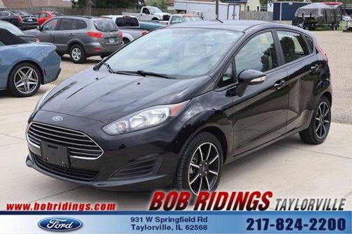 Black 2018 Ford Fiesta SE