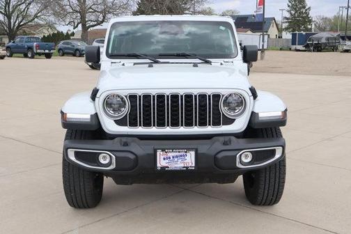 Bright White Clearcoat 2025 Jeep Wrangler 4xe Sahara