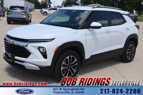 Summit White 2025 Chevrolet Trailblazer LT