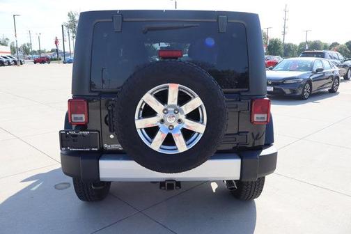 Black 2012 Jeep Wrangler Unlimited Sahara