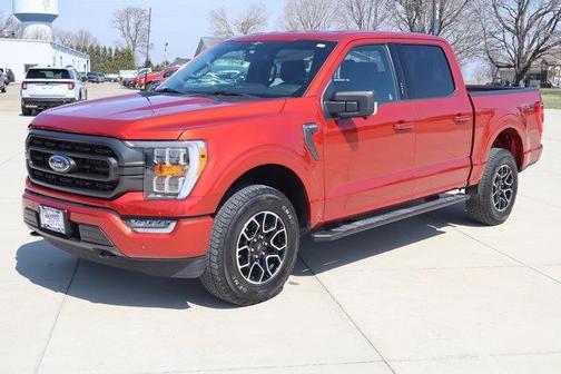 Red 2023 Ford F-150 XLT