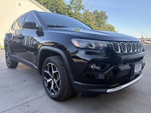 Diamond Black 2025 Jeep Compass Limited