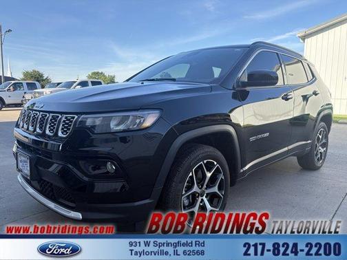 Diamond Black 2025 Jeep Compass Limited
