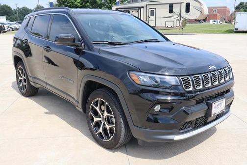 Diamond Black 2025 Jeep Compass Limited