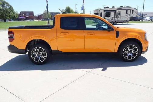 Orange Fury 2026 Ford Maverick Lariat