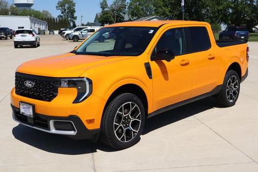 Orange Fury 2026 Ford Maverick Lariat