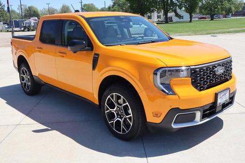 Orange Fury 2026 Ford Maverick Lariat