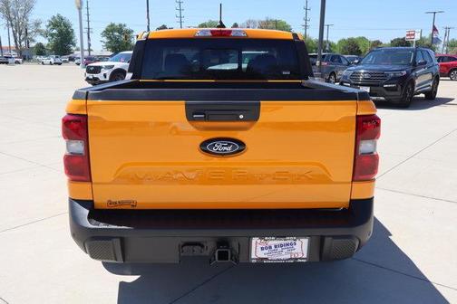 Orange Fury 2026 Ford Maverick Lariat