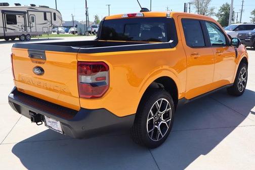 Orange Fury 2026 Ford Maverick Lariat