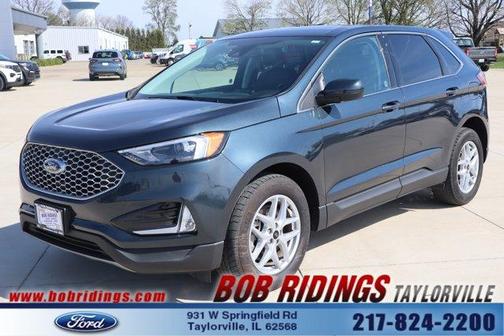 Blue 2024 Ford Edge SEL