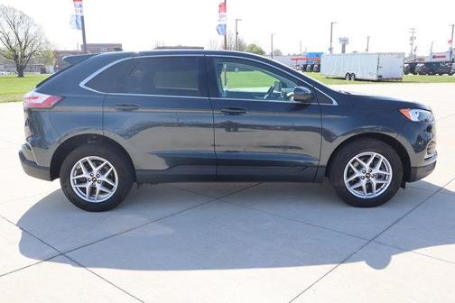 Blue 2024 Ford Edge SEL