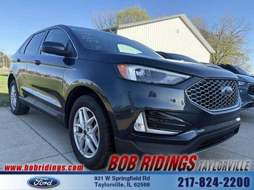 Blue 2024 Ford Edge SEL