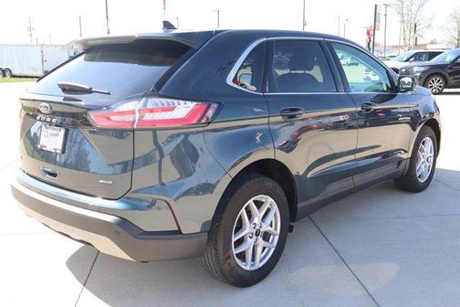 Blue 2024 Ford Edge SEL