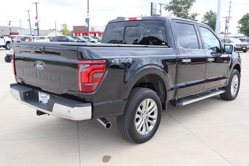 Black 2025 Ford F-150 Lariat