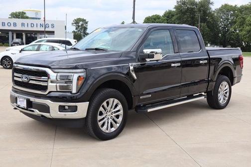 Black 2025 Ford F-150 Lariat