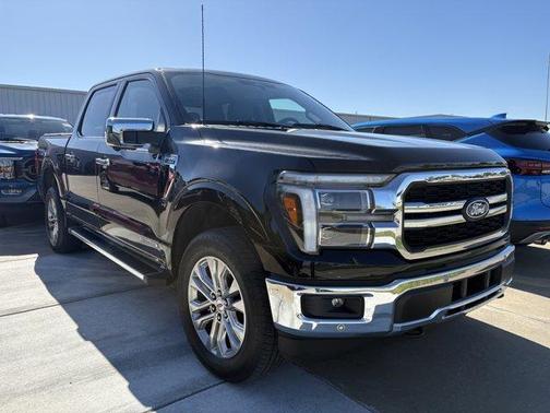 Black 2025 Ford F-150 Lariat