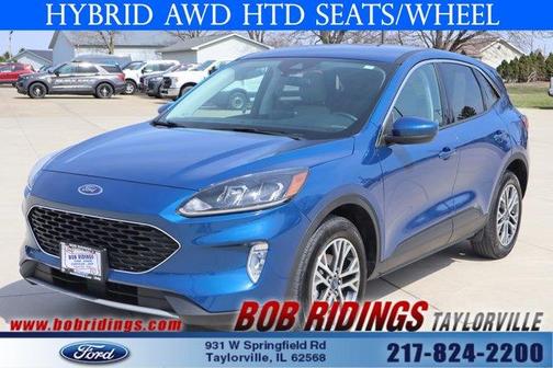 Blue 2022 Ford Escape SEL