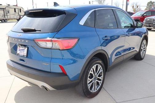 Blue 2022 Ford Escape SEL