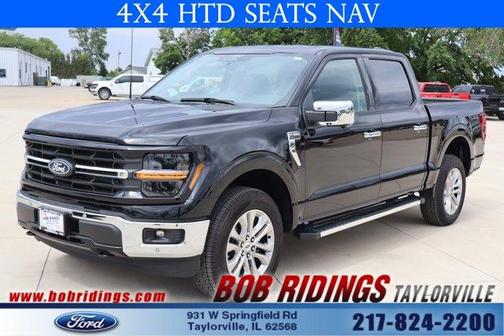 Black 2024 Ford F-150 XLT