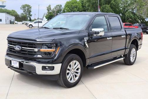 Black 2024 Ford F-150 XLT