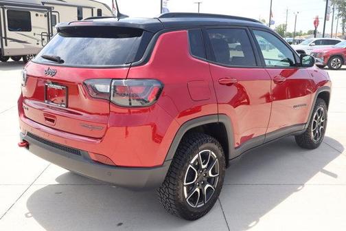 Red 2024 Jeep Compass Trailhawk