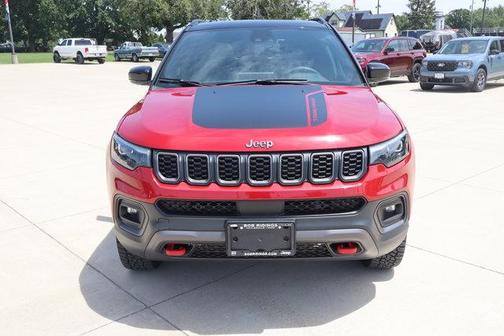 Red 2024 Jeep Compass Trailhawk
