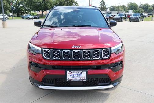 Red 2025 Jeep Compass Limited