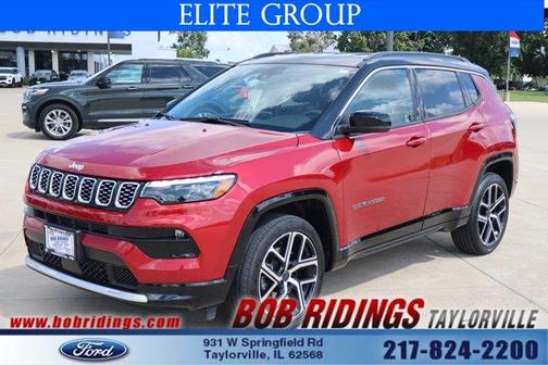 Red 2025 Jeep Compass Limited
