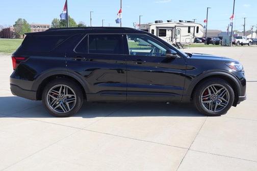 Black 2025 Ford Explorer ST