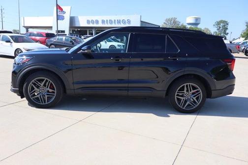 Black 2025 Ford Explorer ST