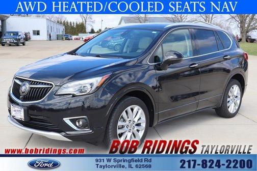 Ebony Twilight Metallic 2019 Buick Envision Premium II