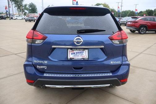 Caspian Blue 2017 Nissan Rogue SV