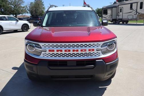 Red 2025 Ford Bronco Sport Heritage
