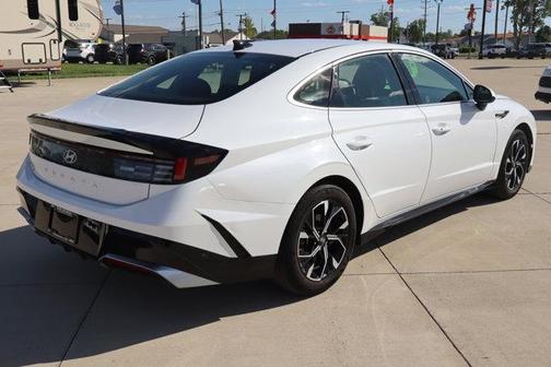 White 2025 Hyundai SONATA SEL