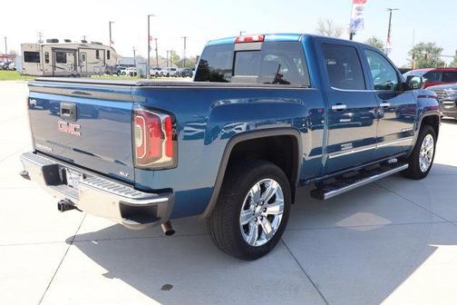 Stone Blue Metallic 2017 GMC Sierra 1500 SLT